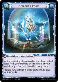 Arcanist's Prism - Grand Archive TCG Radiant Origins trading card
