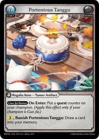 Portentous Tanggu - Grand Archive TCG Radiant Origins trading card