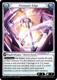 Prismatic Edge - Grand Archive TCG Radiant Origins trading card