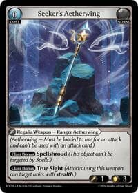 Seeker's Aetherwing - Grand Archive TCG Radiant Origins trading card
