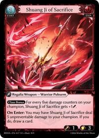 Shuang Ji of Sacrifice - Grand Archive TCG Radiant Origins trading card