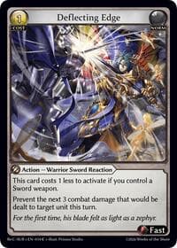 Deflecting Edge - Grand Archive TCG Mordred Re: Collection, Aurelian Regent trading card