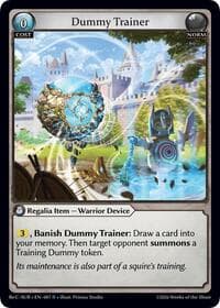 Dummy Trainer - Grand Archive TCG Mordred Re: Collection, Aurelian Regent trading card