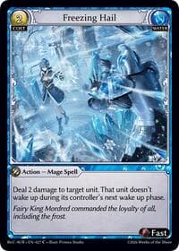 Freezing Hail - Grand Archive TCG Mordred Re: Collection, Aurelian Regent trading card