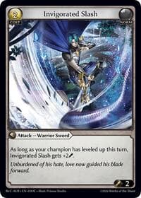 Invigorated Slash - Grand Archive TCG Mordred Re: Collection, Aurelian Regent trading card