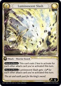Luminescent Slash - Grand Archive TCG Mordred Re: Collection, Aurelian Regent trading card