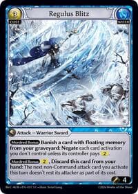 Regulus Blitz - Grand Archive TCG Mordred Re: Collection, Aurelian Regent trading card