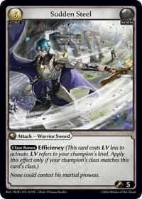 Sudden Steel - Grand Archive TCG Mordred Re: Collection, Aurelian Regent trading card