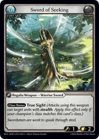 Sword of Seeking - Grand Archive TCG Mordred Re: Collection, Aurelian Regent trading card