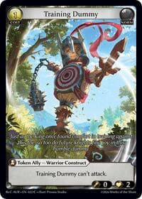 Training Dummy - Grand Archive TCG Mordred Re: Collection, Aurelian Regent trading card