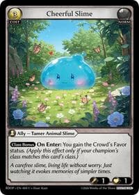 Cheerful Slime - Grand Archive TCG Radiant Origins: Pantheon trading card