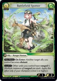 Battlefield Spotter - Grand Archive TCG Radiant Origins Event Pack trading card