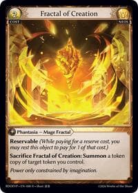 Fractal of Creation - Grand Archive TCG Radiant Origins Event Pack trading card