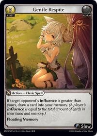 Gentle Respite - Grand Archive TCG Radiant Origins Event Pack trading card