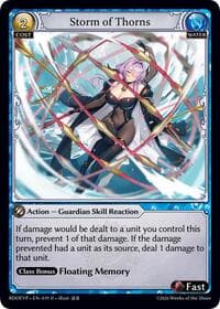 Storm of Thorns - Grand Archive TCG Radiant Origins Event Pack trading card