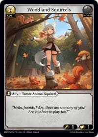 Woodland Squirrels - Grand Archive TCG Radiant Origins Event Pack trading card