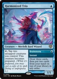 Harmonized Trio - Magic: The Gathering Secrets of Strixhaven trading card