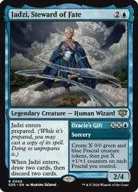 Jadzi, Steward of Fate - Magic: The Gathering Secrets of Strixhaven trading card