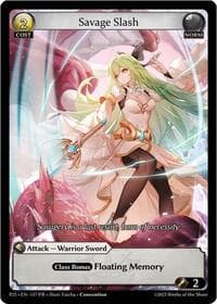Savage Slash - Grand Archive TCG Promotional Cards trading card