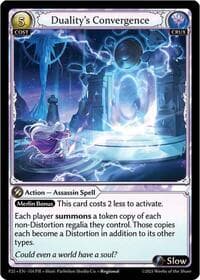 Duality's Convergence - Grand Archive TCG Promotional Cards trading card