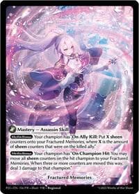 Fractured Memories - Grand Archive TCG Promotional Cards trading card