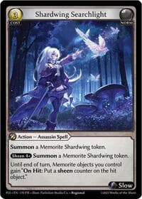 Shardwing Searchlight - Grand Archive TCG Promotional Cards trading card