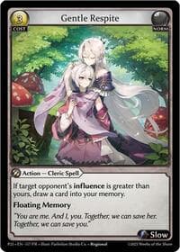 Gentle Respite - Grand Archive TCG Promotional Cards trading card