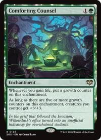 Comforting Counsel - Magic: The Gathering Secrets of Strixhaven trading card