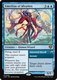 Emeritus of Ideation - Magic: The Gathering Promo Pack: Secrets of Strixhaven trading card