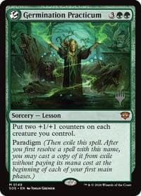Germination Practicum - Magic: The Gathering Promo Pack: Secrets of Strixhaven trading card