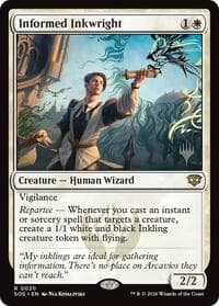 Informed Inkwright - Magic: The Gathering Promo Pack: Secrets of Strixhaven trading card