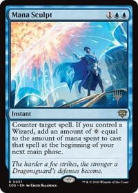 Mana Sculpt - Magic: The Gathering Promo Pack: Secrets of Strixhaven trading card