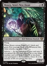 Moseo, Vein's New Dean - Magic: The Gathering Promo Pack: Secrets of Strixhaven trading card