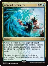 Applied Geometry - Magic: The Gathering Promo Pack: Secrets of Strixhaven trading card