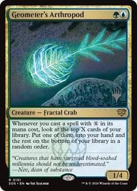 Geometer's Arthropod - Magic: The Gathering Promo Pack: Secrets of Strixhaven trading card