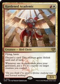 Hardened Academic - Magic: The Gathering Promo Pack: Secrets of Strixhaven trading card