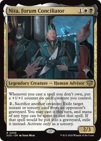 Nita, Forum Conciliator - Magic: The Gathering Promo Pack: Secrets of Strixhaven trading card