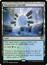 Dreamroot Cascade - Magic: The Gathering Promo Pack: Secrets of Strixhaven trading card