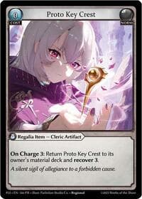 Proto Key Crest - Grand Archive TCG Promotional Cards trading card