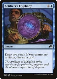 Artificer's Epiphany from Magic Origins