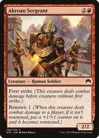 Akroan Sergeant from Magic Origins