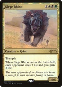 Siege Rhino from Unique and Miscellaneous Promos