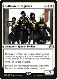Kytheon's Irregulars from Prerelease Cards