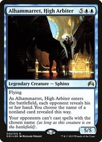 Alhammarret, High Arbiter from Prerelease Cards