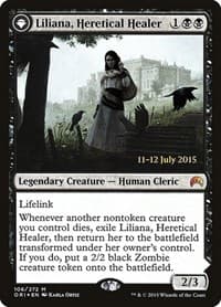 Liliana, Heretical Healer from Prerelease Cards