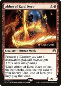 Abbot of Keral Keep from Prerelease Cards