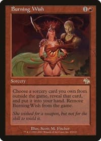 Burning Wish from Judgment