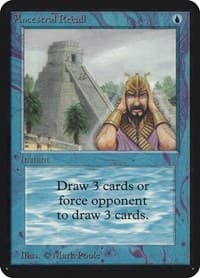 Ancestral Recall from Alpha Edition