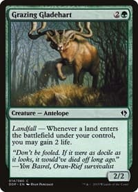 Grazing Gladehart from Duel Decks: Zendikar vs. Eldrazi
