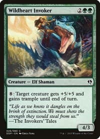 Wildheart Invoker from Duel Decks: Zendikar vs. Eldrazi